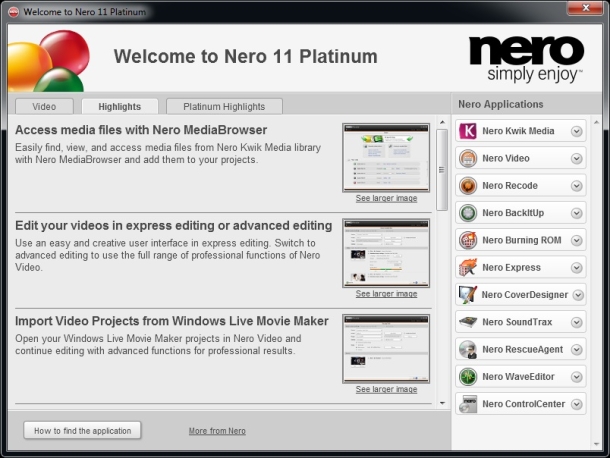 Nero Ultra Edition 6.60 64 Bit